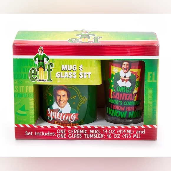 Buddy the Elf Mug & Glass Set - Picture 1 of 2